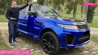 Essai Range Rover Sport SVR...575 chevaux! - Le Vendeur Automobiles