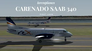 Carenado Saab 340 First Look in P3D v4