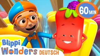 Eis am Stiel | Blippi Deutsch | Abenteuer und Videos für Kinder