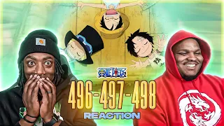 BROTHERS FOR LIFE!! OP - Episode 496, 497, 498 | Reaction