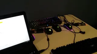 QMK Progress on the Redragon K556 with Visualizer Demo