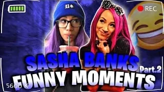 SASHA BANKS FUNNY MOMENTS pt.2 |LegitBossedUp