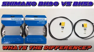 Shimano BH90 vs BH59 Hydraulic Hose Kits