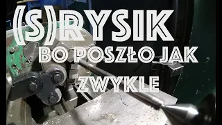 Rysik traserski - pierwsze radełkowanie. Niby banał a było ... różnie. Część 1 z 2