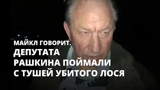 Депутата Рашкина поймали с тушей убитого лося. Майкл говорит