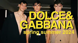 Dolce & Gabbana Men's Spring Summer 2024 Runway Show