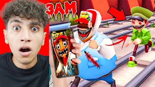 GECE 3'te SAKIN SUBWAY SURFERS DÜNYASINA GİRMEYİN !! (Jake Peşimde)