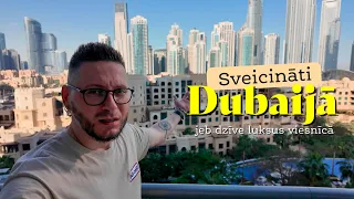 Nobaudīt Dubaiju - izlidošana, ielidošana un dzīve luksus viesnīcā 1. sērija