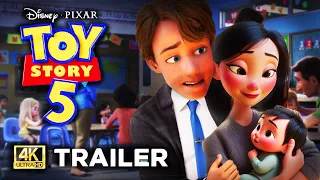 TOY STORY 5 : Andy´s Family (2024) Teaser Trailer Concept Animated Realeaze date after toy story 4