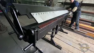 Сегментный листогиб для металла, 2500 мм