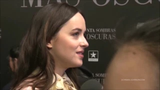 Jamie Dornan and Dakota Johnson - Madrid Premiere
