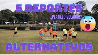 5 DEPORTES ALTERNATIVOS que no sabias que existían parte 2