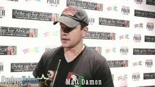Matt Damon Interview Bourne Identity The Informant  Invictus