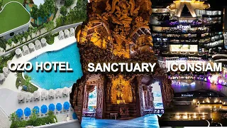 🇹🇭 4K🇹🇭 2024 JODD FAIRS NIGHT MARKET - 4 FACED BUDDHA BANGKOK - OZO HOTEL - SANCTUARY  PATTAYA