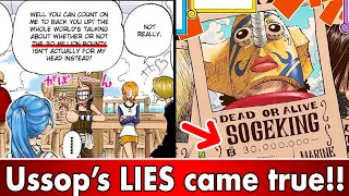 Usopp predicts the future!! | ONE PIECE theories