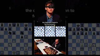 Blindfold Chess Against 3 Opponents 👀 #magnuscarlsen