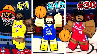 Winning a 1v1 as EVERY NBA Team's BEST PLAYER in Roblox! (Basketball Legends)