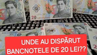 UNDE AU DISPARUT BANCNOTELE DE 20 LEI CU ECATERINA TEODOROIU???