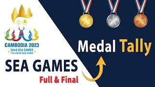 SEA Games Medal Tally 2023  | Final Rankings | 32nd Southeast Asian Games