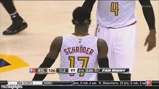 Dennis Schroder Full Game Highlights 28 Pts 6 Ast Hawks @ Cavs 11/8/2016 - CLUTCH!