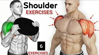 6 Best  Shoulder workout to turn your Shoulder into a bigger Shoulder #shoulder #shoulderworkout