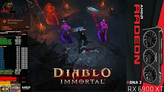 Diablo Immortal Beta Very High Settings 4K | RX 6900 XT | Ryzen 7 5800X 3D