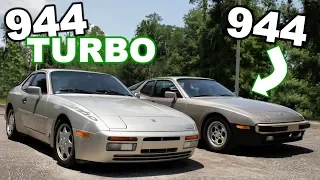 Which 944 is Right For YOU? Porsche 944 vs 944 Turbo