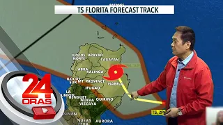 #FloritaPH update August 22, 2022 - Bagyong Florita, patuloy na lumalapit sa kalupaan | 24 Oras