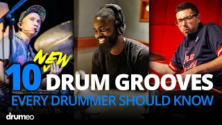 10 NEW Drum Grooves Every Drummer Needs To Hear