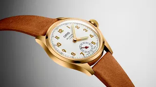 ORIS WINGS OF HOPE GOLD, 100-piece LIMITED EDITION, 38.00 mm Multi-piece 18K yellow gold case