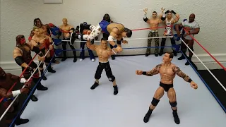 WWE: Randy Orton & John Cena vs Everyone! (2 vs 16) Stop Motion