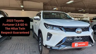 2023 Toyota Fortuner 2.8 GD-6: The Hilux Twin Respect Guaranteed