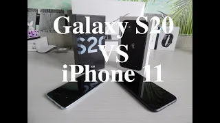 Сравниваем Galaxy S20 и iPhone 11