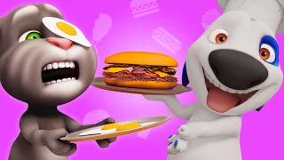 Talking Tom 🐱 Cooking Battle 😀 Cartoon for kids Kedoo ToonsTV