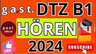 Hören 2024 B1 Prüfung Übungssatz - TELC DTZ 2024 TEST