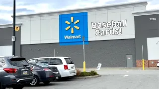 WHAT’S NEW AT WALMART THIS WEEK!  $200+ IN BASEBALL CARD BOXES!