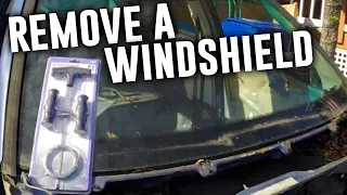 Windshield Removal Using Harbor Freight Tool