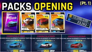 Asphalt 9: BURST OF SPEED Packs Opening - Rimac Nevera | Check Drop Rates | Part 1