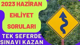 SINAV KAZANDIRAN VİDEO / 2023 HAZİRAN EHLİYET SORULARI / EHLİYET SINAV SORULARI 2023