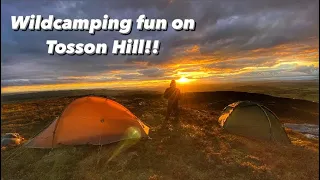 WILDCAMPING ON TOSSON HILL | CHEVIOTS | NORTHUMBERLAND