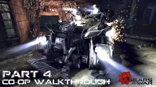 Gears of War Co-op Прохождение Часть 4 "Смертоносные птицы"