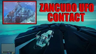 Zancudo UFO Landing & Contact - GTA 5 Jetpack / Chiliad Mystery