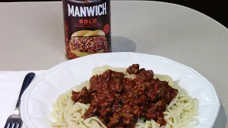 Manwich Sloppy Joe Spaghetti