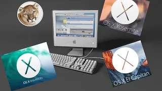 Instalando sistemas MAC OS no soportados en imac 5.1 (año 2006)