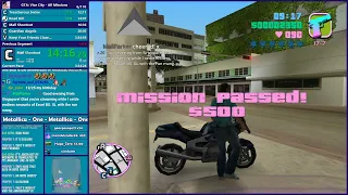 GTA Vice City All Missions Speedrun - Hugo_One Twitch Stream - 11/15/2023