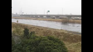 Tsunami Flowing Down the Sunaoshi River, Tagajo 3.11