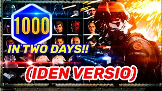 How To MAX Iden Versio in TWO DAYS