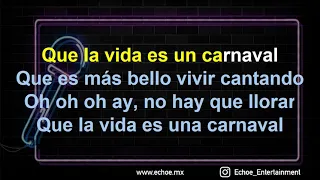 Celia Cruz - La Vida Es un Carnaval (Versión Karaoke)