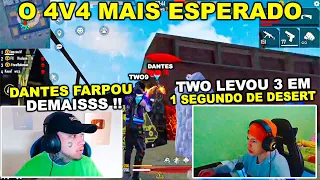 SURREAL! TWO9 VS DANTES SO FARPAS!! TWO9 LEVOU TODOS DE DESERT E DANTES FEZ JOGADA INACREDITAVEL!!