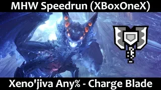 MHW Any% Speedrun - Charge Blade (XBox One X)